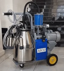 Commercial Milking Machine Aico Single Barrel
